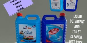 Lady King 5 Litre Liquid Detergent & Toilet Cleaner