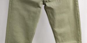 Olive Baggi Plain Jeans