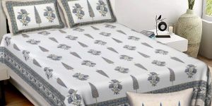 Cotton Plain Bedsheet Set