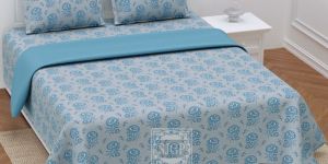 Sanganeri Print Bed Sheets