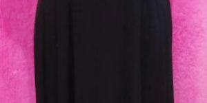 Ladies Black Viscose Party Wear Dress