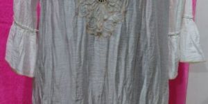 Ladies Embroidered Viscose Dress