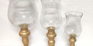 Designer Glass Tea Light Candle Holder