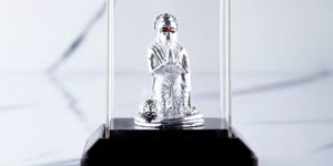 999 Silver Hanuman Ji Idol