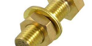 Brass Hex Bolt Nut Set