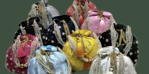 Embroidered Potli Bag