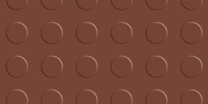 300X300mm OPV Coin Terracotta Floor Tile
