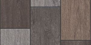 400X400mm HRP Plank Wood Wenge Floor Tile