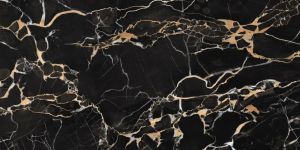 600X1200mm DR Super Gloss Portoro Gold Marble
