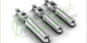 Pin 6 and 16 AMP Brass Hollow Pin Set