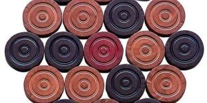 Wooden Carrom Coins