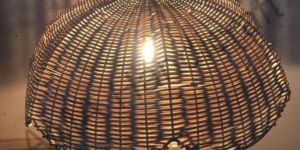 Modern Bamboo Pendant Light