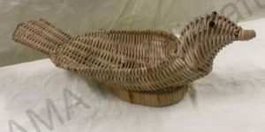 Rattan Cane Bird Basket