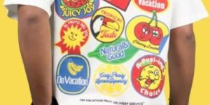 Oversized Printed Cotton T- Shirt