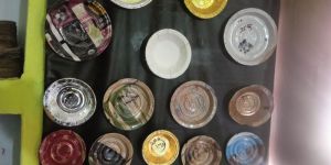 Disposable Silver Paper Dona