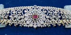 Traditional Ladies Artificial Brass Belly Chain