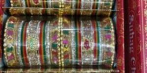 Multicolor Sip Bangle Chuda Set
