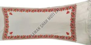 Ladies Embroidered Acrylic Border Stole