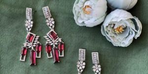 Gemstone Dangle Earring