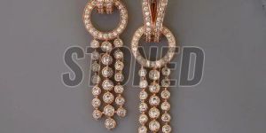 925 Sterling Silver Cubic Zirconia Earring