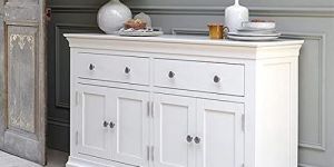 100X40X90 Inch Living Room Wooden Sideboard Cabinet