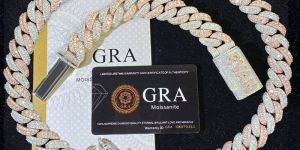 18k Rose Gold Premium Diamond Chain