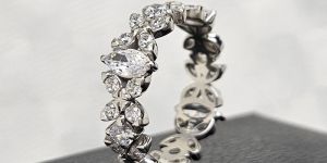 18k White Gold Solitaire Diamond