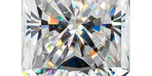 Asscher Cut Moissanite Diamond