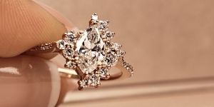 Clarity Flower Diamond Ring