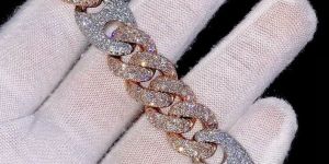 Gold Plated Diamond Bracelet