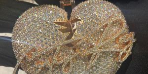 Heart Shape Diamond Pendant