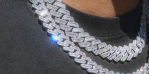 Silver Hip Hop Diamond Chain