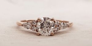 Solid Gold 925 Sterling Silver Wedding Band Ring