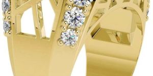 Solid Gold Diamond Ring