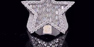 Star Shaped Diamond Ring