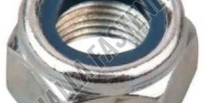 6 Mm Mild Steel Hex Nylock Nut