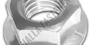 8 Mm Mild Steel Hex Flange Nut