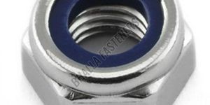 8 Mm Mild Steel Hex Nylock Nut
