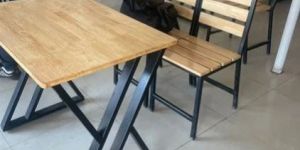 High Back Dining Table Chair Set