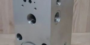 Blackening Hydraulic Manifold Block