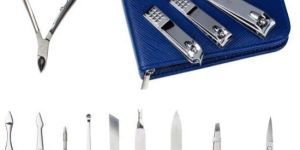 GB-2019 Manicure Kit With Leather Travel Case