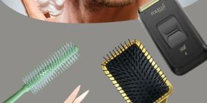 Mens Beard and Hair Grooming Combo Set
