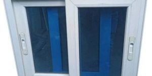 Tinted Glass 2 Track Aluminium Sliding Window