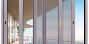 3 Track Sliding UPVC Window with Mosquito Net