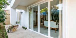 UPVC 4 Panel Sliding Door