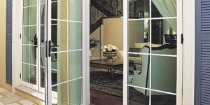 UPVC Openable French Double Door