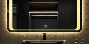 Wall Mounted Rectangular LED Mirror