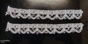 Artificial German Silver Anklet