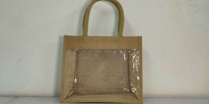 10 X 12 Inch PVC Jute Carry Bag
