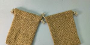 5.5 X 4 Inch Jute String Bag
